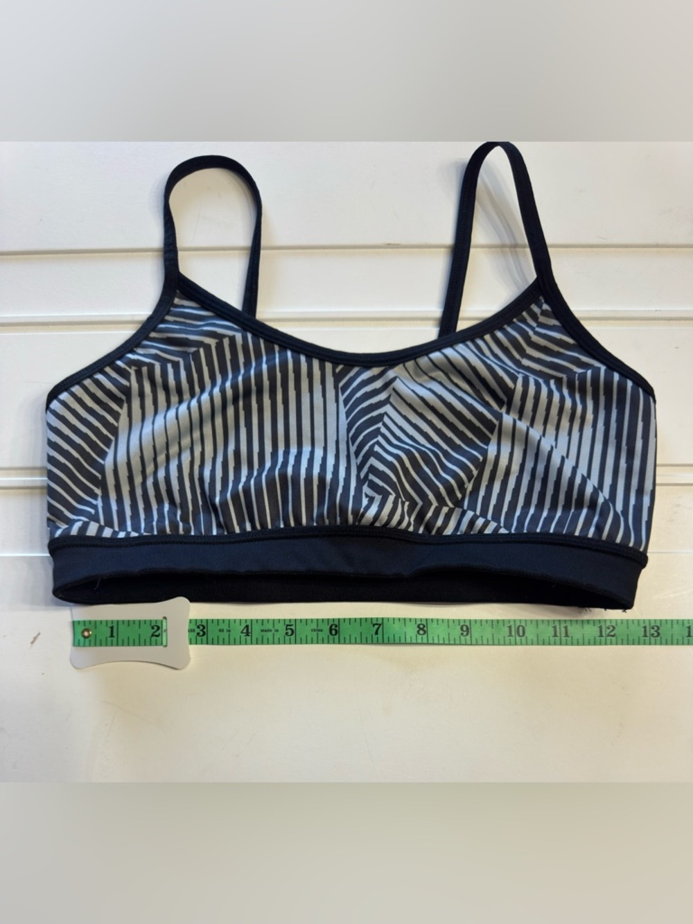 Z by Zella Womens Sz M Black Pink Geometric Unpadded Sports Bra Athletic - Picture 5 of 5